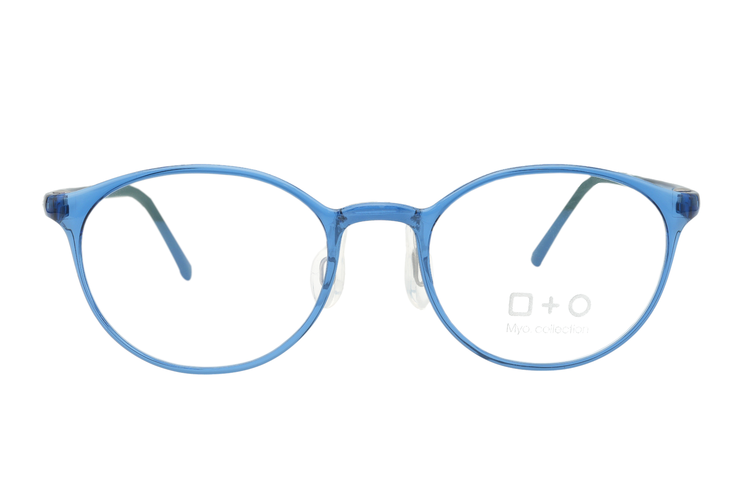 boys and girls eyewear blue transparent frame